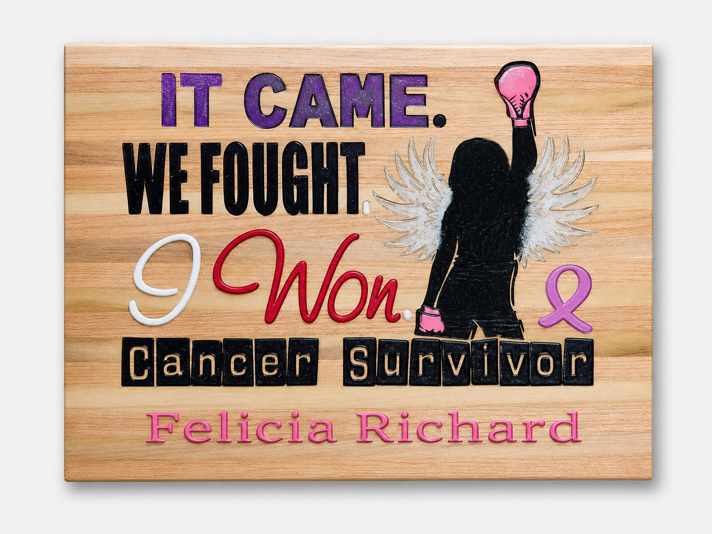 Cancer Survivor Commemorative Plaque